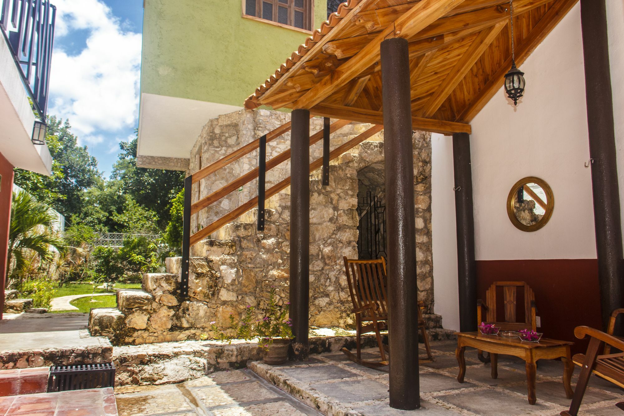 Bed and Breakfast Casa De Zari Campeche Exterior foto